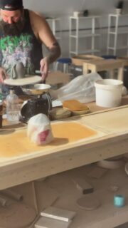 this is where i find pieces of myself.

identity breaks, shifts, reforms.

clay remembers every touch, every change, and so do we.

#pottery #ceramics #pottersofinstagram #wheelthrowing #ceramicartist #handmadeceramics #claylife #makersmovement #ceramicstudio #modernceramics #potteryprocess #potterylove #handmadelife #claycommunity #ceramicvideo #artistjourney #healingthroughart #identityshift #darkandlight #existential