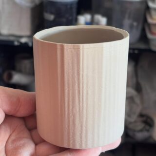 so.... i made a mould from a 3D print i made. it worked!
i have a bigger one too