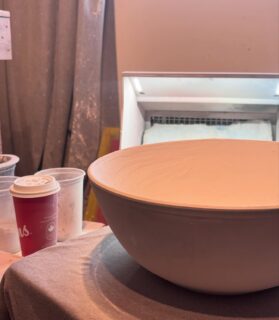 into the kiln now.
prolly gonna flood instagram tomorrow night. hope the kilns kind on my birthday.