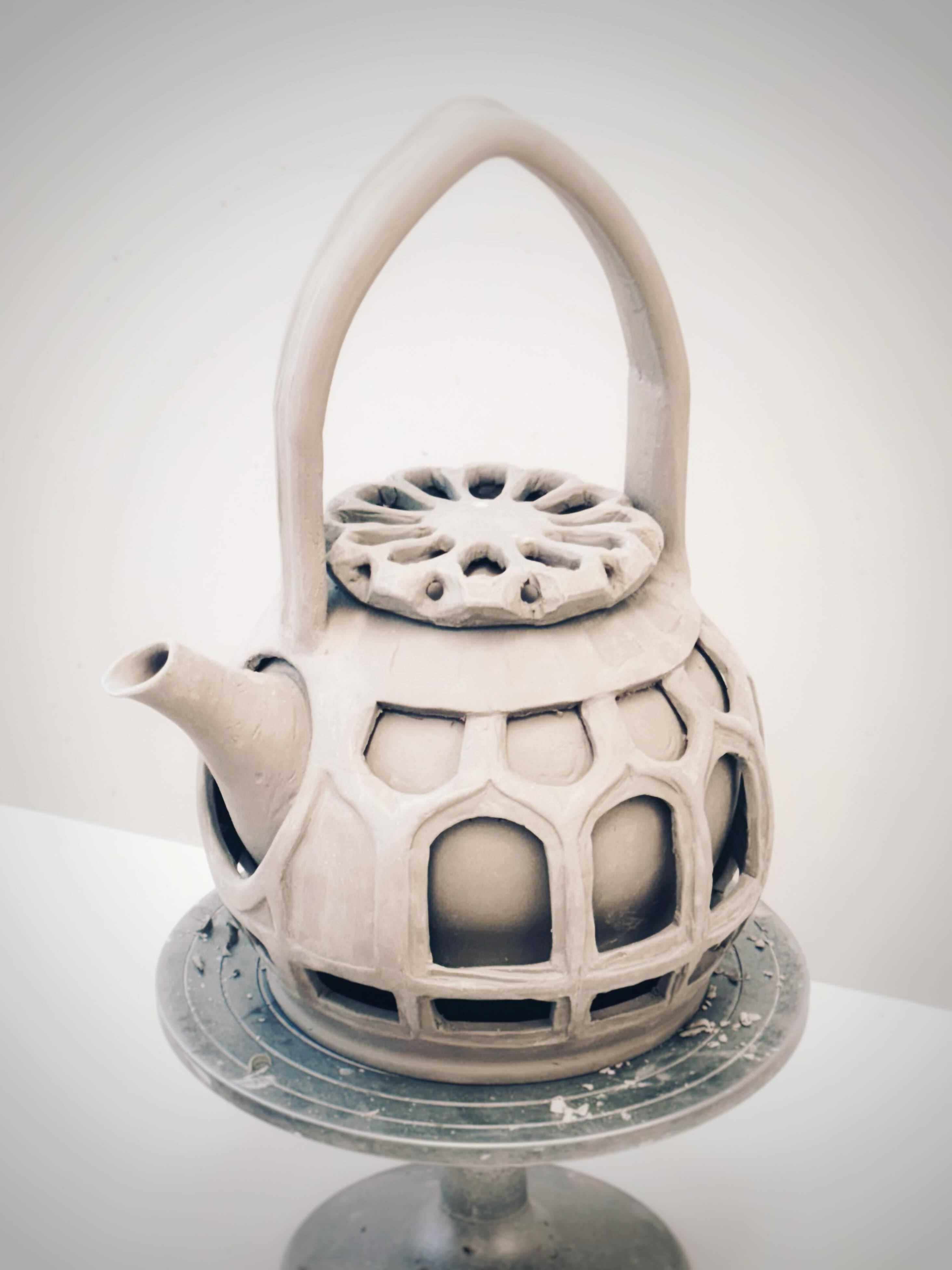 i dont write much. but i pick songs that have words that matter to me. no idea what the glaze will be yet.
#pottery #ceramics #teapot #clayart #wheelthrown