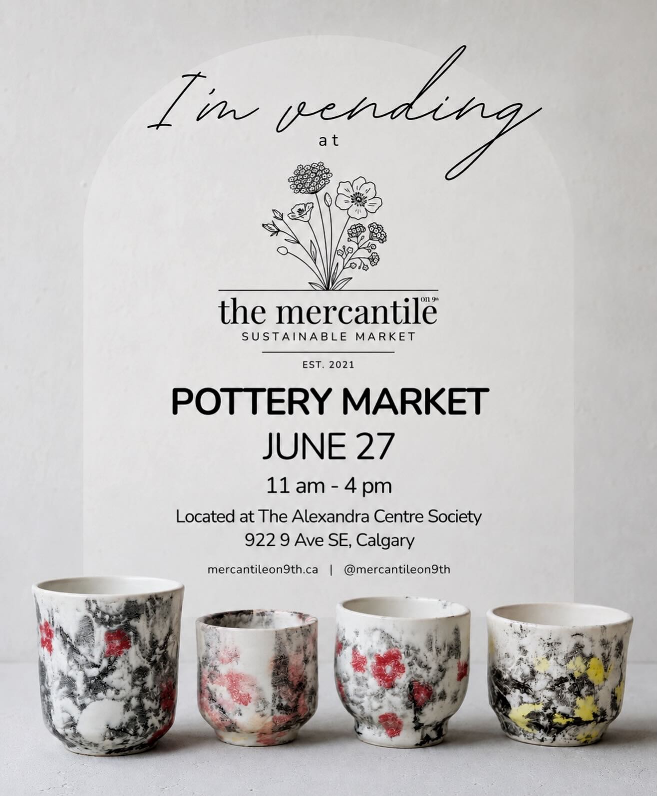 #yycpottery
#yycart
#yycmakers
#yycmarkets
#yychandmade
@mercantileon9th